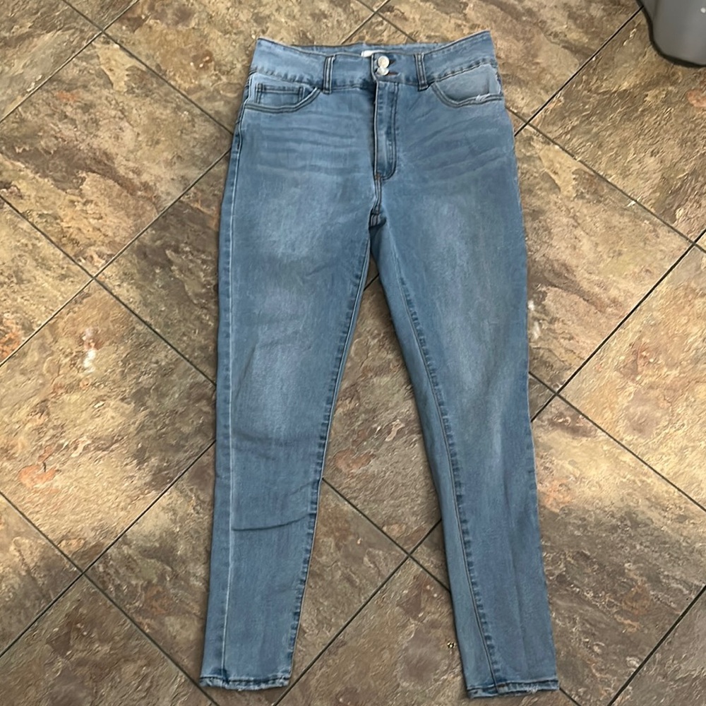 Forever 21 Blue Skinny Jeans with Slim Fit